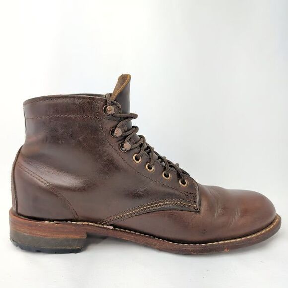 Wolverine 1000 Mile W05300 Boots Mens Brown Leather Ankle Lace Up USA Size 8.5 main image 13